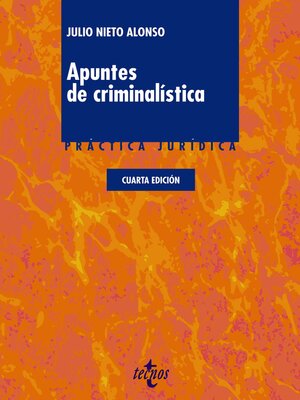 cover image of Apuntes de criminalística